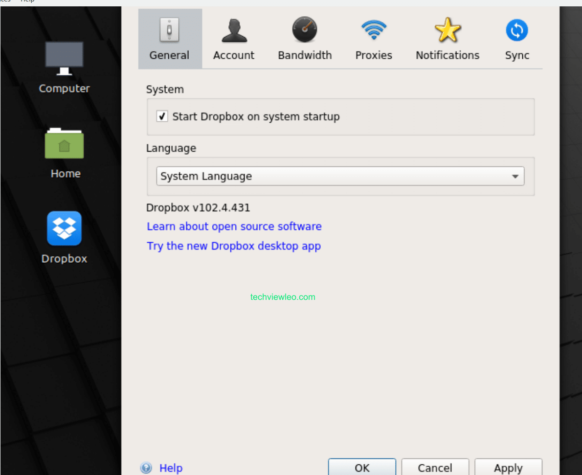 How To Install Dropbox on Linux Mint 21 or 20 TechViewLeo