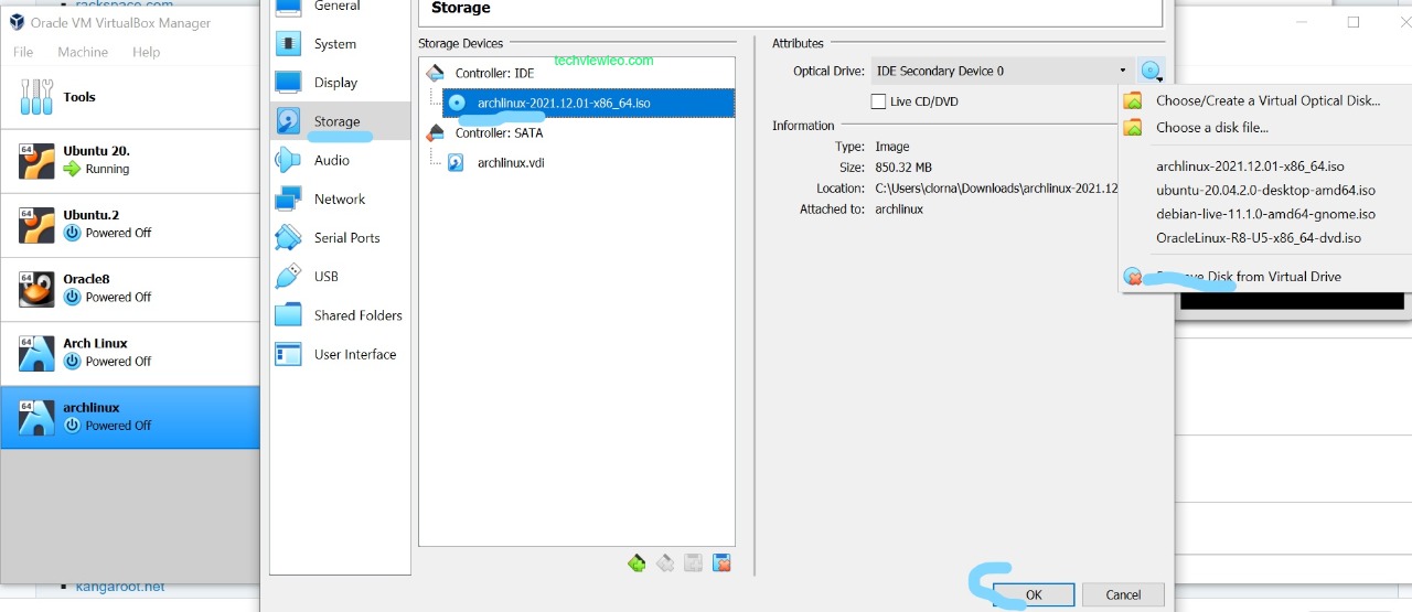 Arch linux iso file lasopaplane
