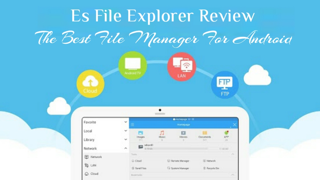 Es File Explorer Review The Best File Manager For Android TechViola