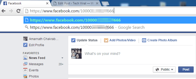 Find my Facebook ID Get Profile, User, Page & Group ID