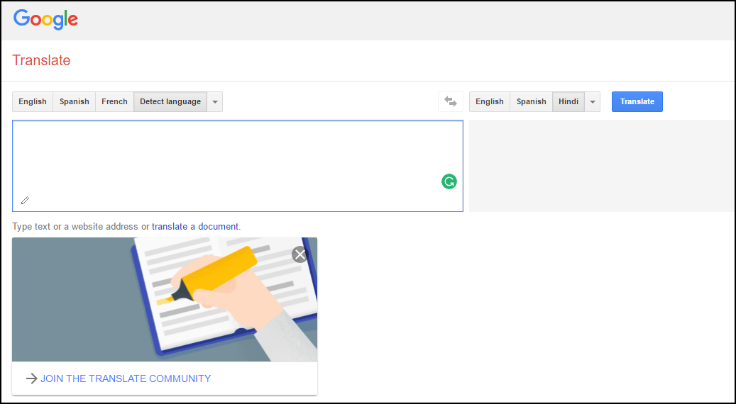 Google Translate Hindi Pack Download