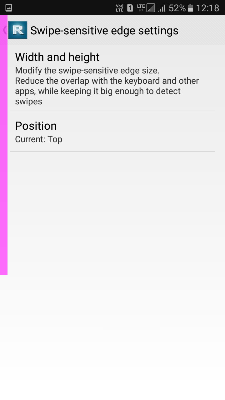 How To Get Left App Slider Feature On Any Android Device