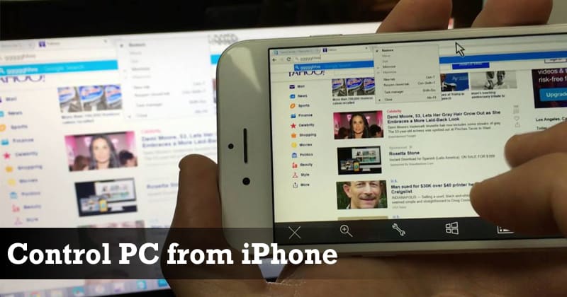 How to Control your PC or Mac using iPhone (Stepbystep Guide)