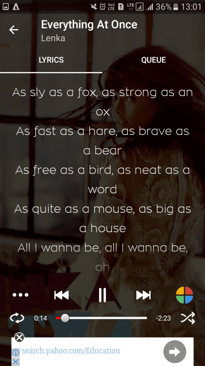 How to Automatically Play Music With Lyrics In Android