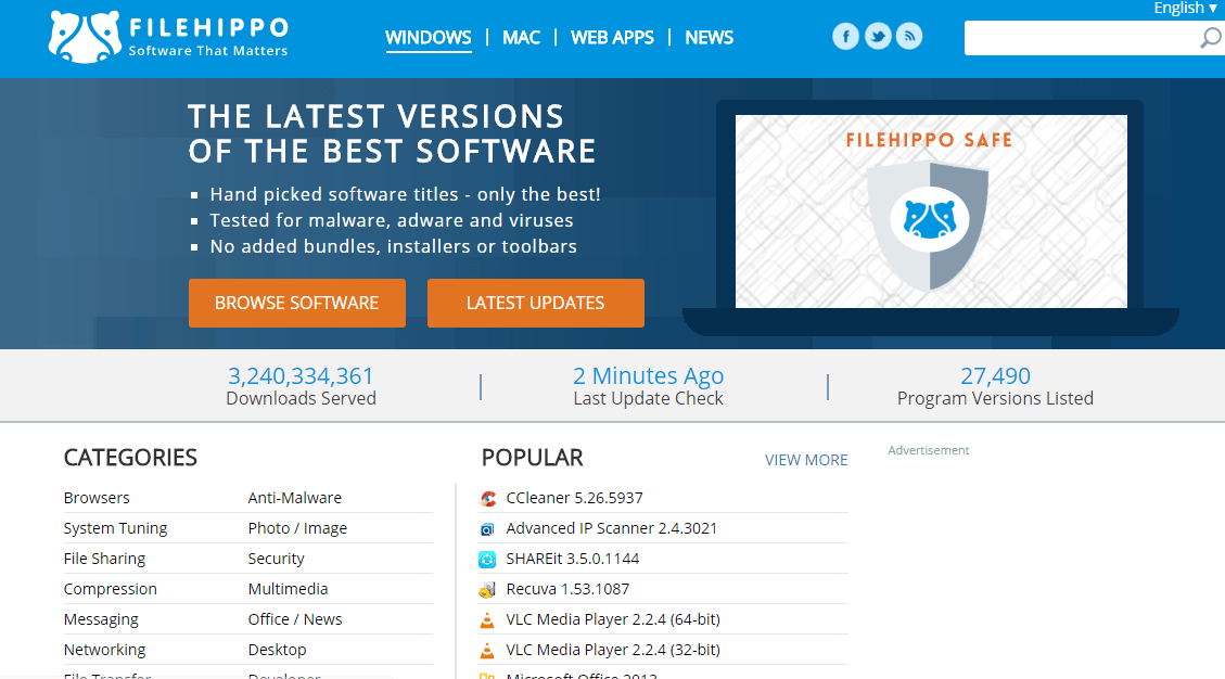 10 Best Software Download Sites For Windows 10/11