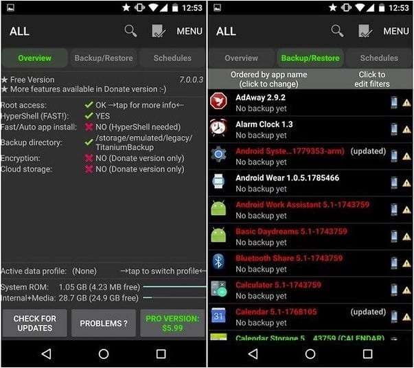 Titanium Backup Pro Latest APK Version Free Download 2020