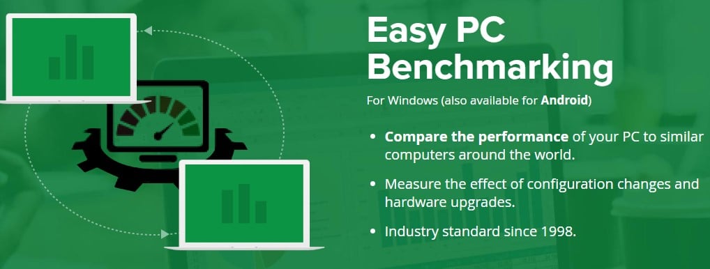 Test, fix and upgrade your PC's performance UserBenchmark