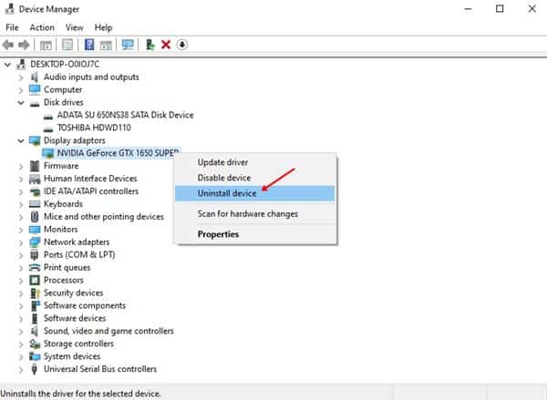 deleted my built in printer driver for my windows 10 home