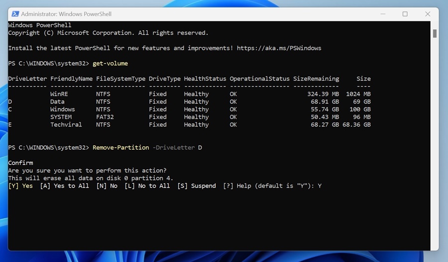How to Delete a Drive Partition on Windows 11? MSI Net, Inc. & mCloudServ