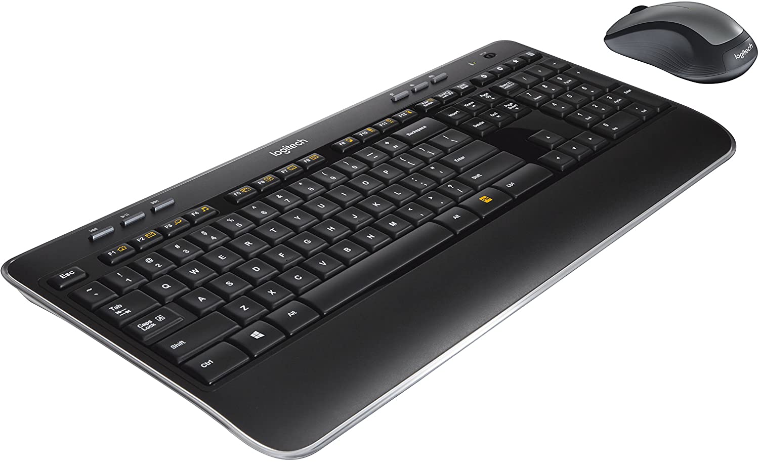 Logitech K520 Wireless Keyboard Mouse Combo, English Refurbished — Tech