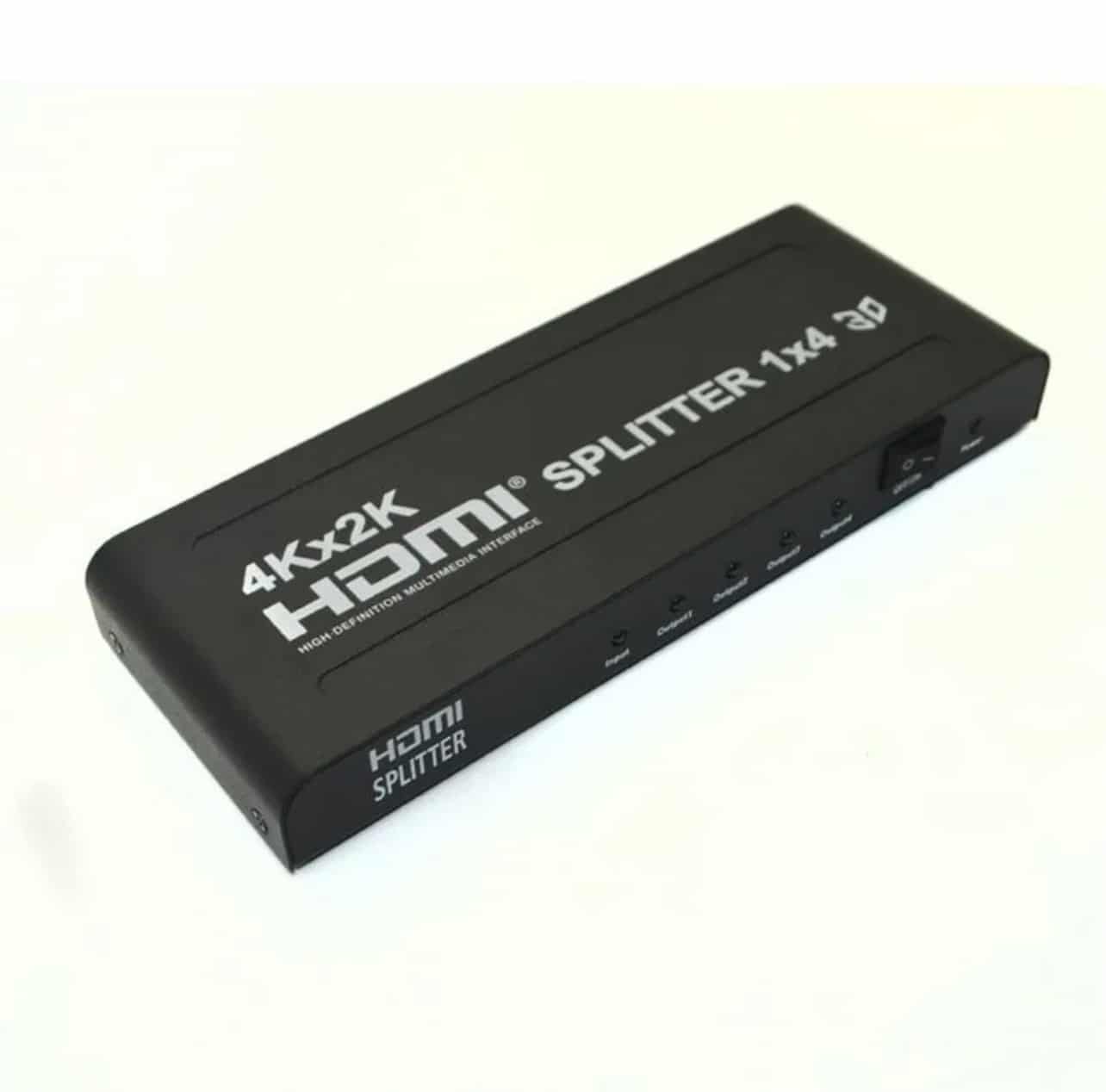 HDTV Splitter 1x4 Powered 4K 2K 1080P Video Converter — Tech vision