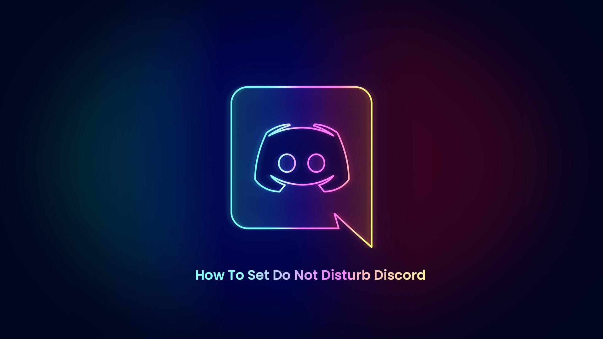 How To Set Do Not Disturb Discord TechWafer