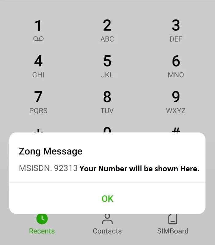 How to Check Zong Number and other Networks? Tech Waterfall
