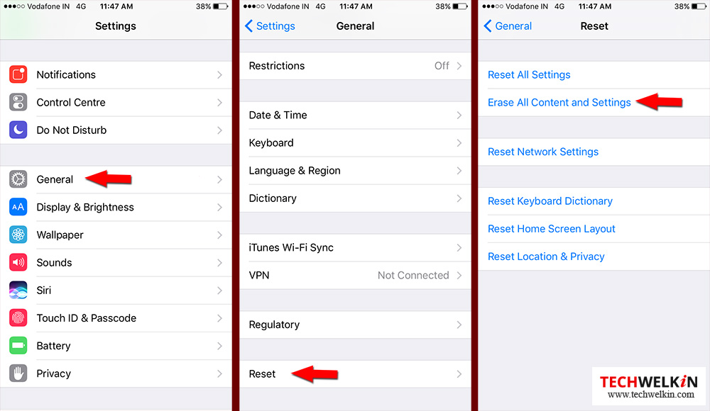 Hard Reset iPhone A Guide to Set iPhone to Factory Settings