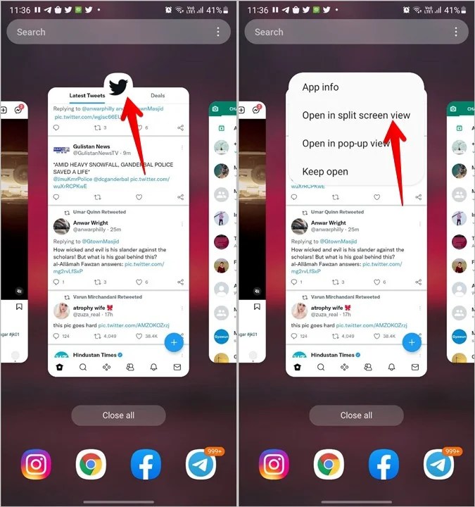 9 Tips to Use Split Screen on Samsung Like a Pro TechWiser
