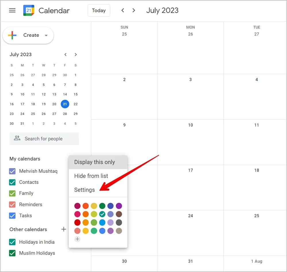 How to Add/Remove Holidays From Google and Samsung Calendar TechWiser