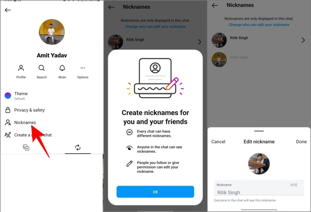 Instagram Adds Live Location Sharing, Nicknames, and Stickers to DMs(05)