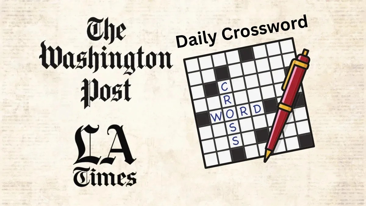 Today's Washington Post/LA Times Daily Crossword Answers December 3(07)