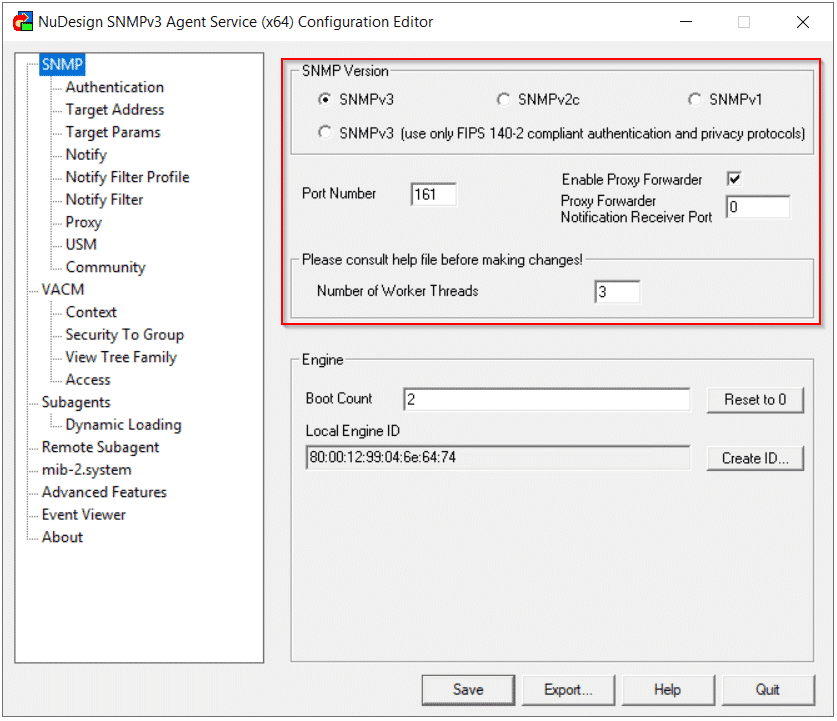 How to achieve SNMPv3 compliance in Windows and Windows Server Tech