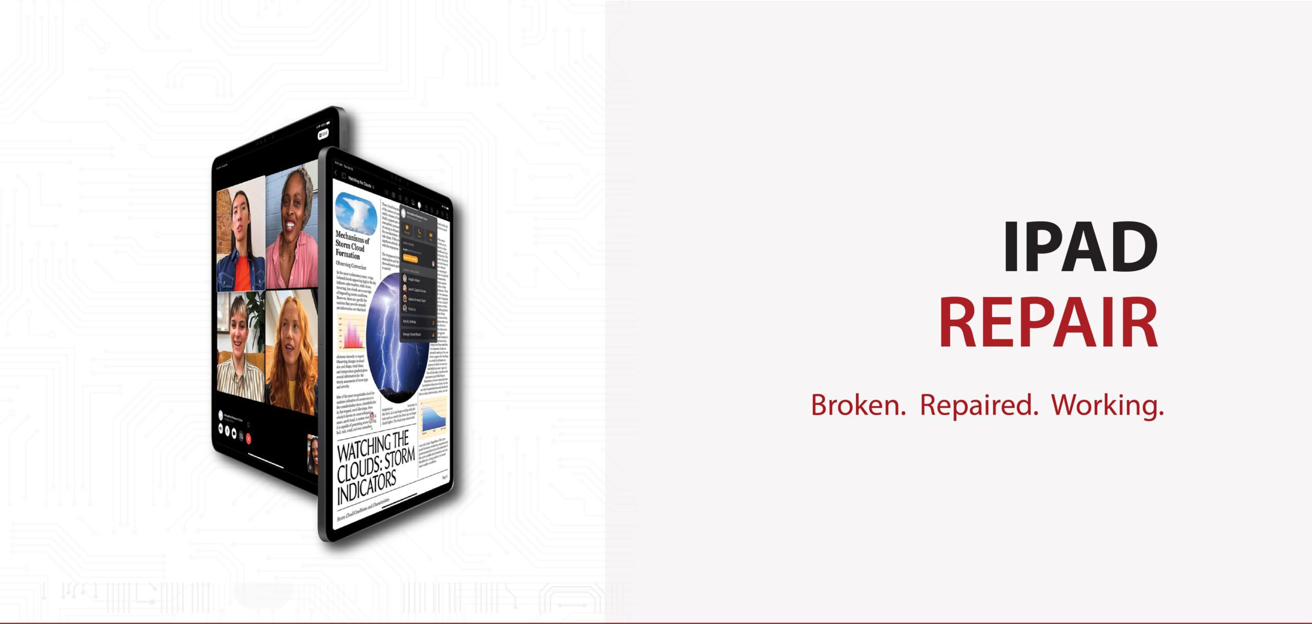 iPad Repair Broken Screen Services Apple