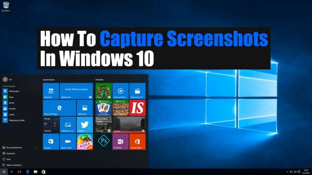 5 New Ways To Take A Screenshot On Windows 10 [WORKING 2018]