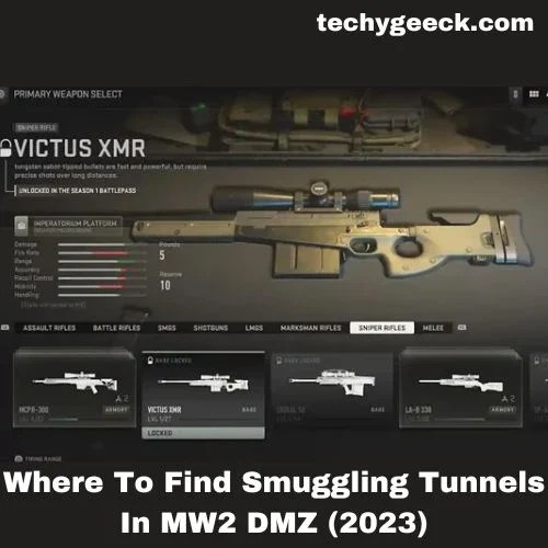 dmz smuggling tunnels location Where To Find Smuggling Tunnels In MW2