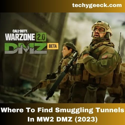dmz smuggling tunnels location Where To Find Smuggling Tunnels In MW2