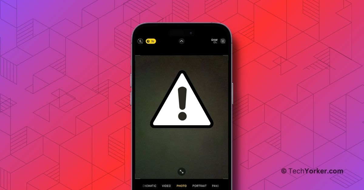 How to Fix Front Camera Not Working on iPhone in iOS 17 TechYorker