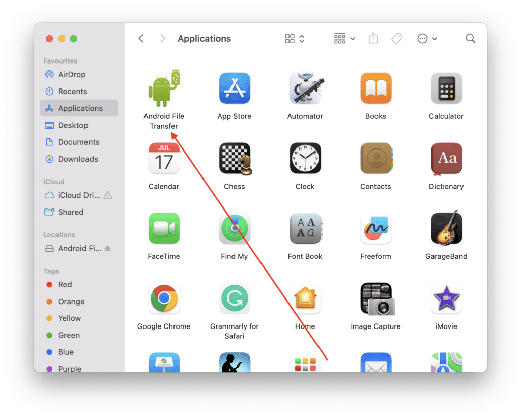 How to Fix Android File Transfer Not Working on Mac in macOS 14 Sonoma