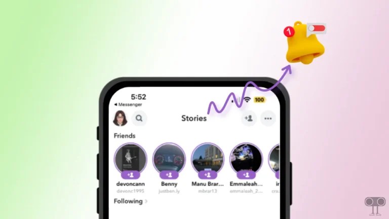 How to Turn OFF Snapchat Story Notifications