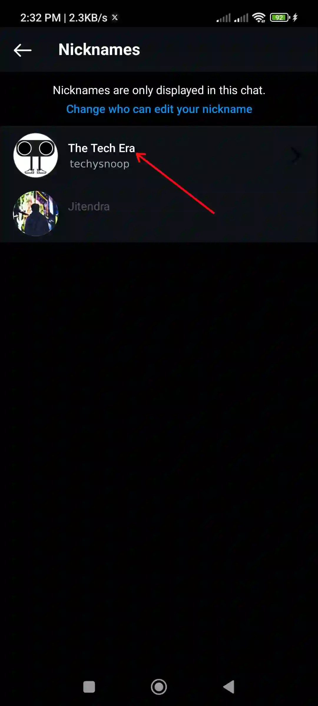 How to Set Nicknames on Instagram Chat (Quick Steps)(03)