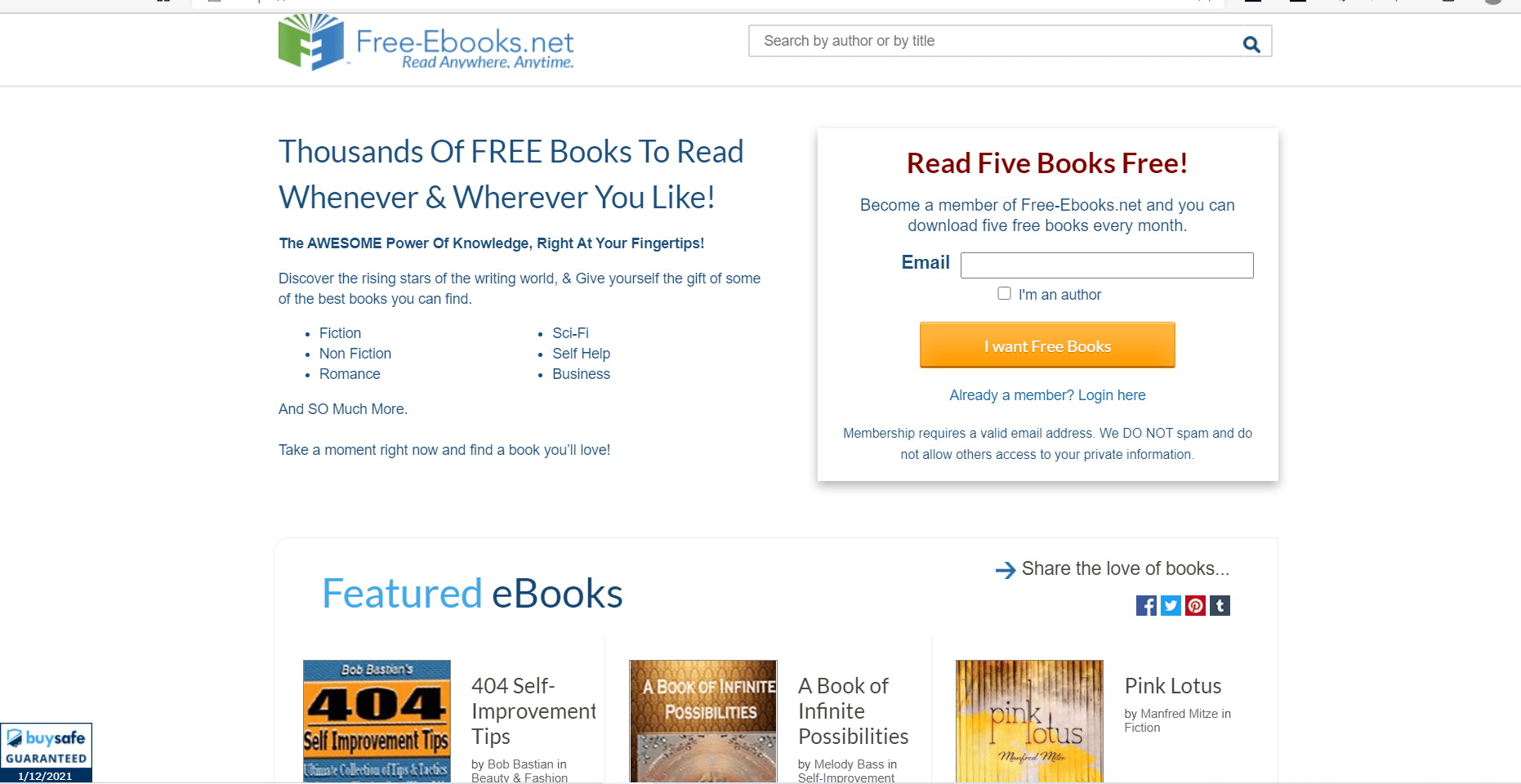 10 Best FREE eBook Download sites Without Registration in 2022