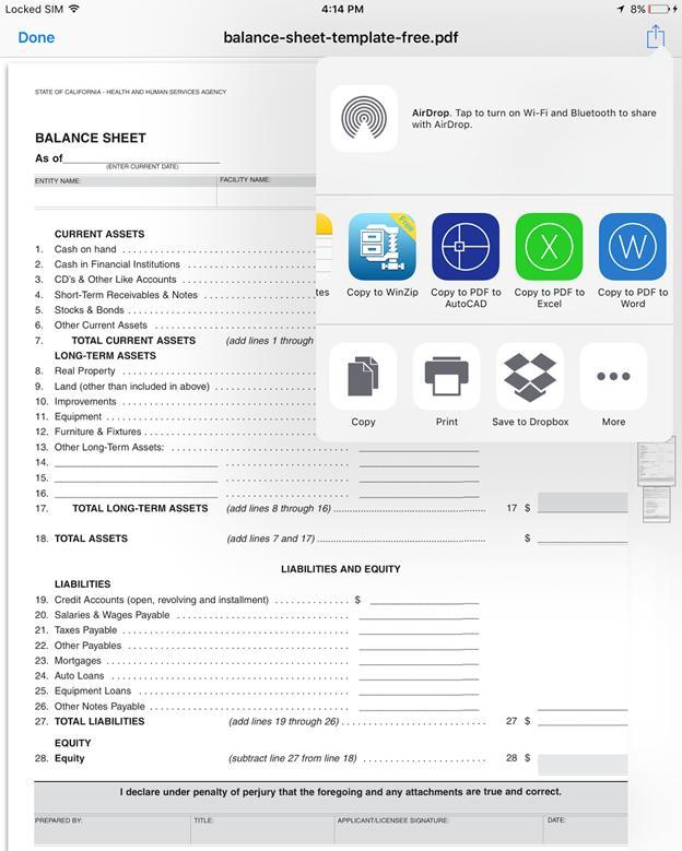 How to Convert PDF to Word/Excel on iPad or iPhone Free