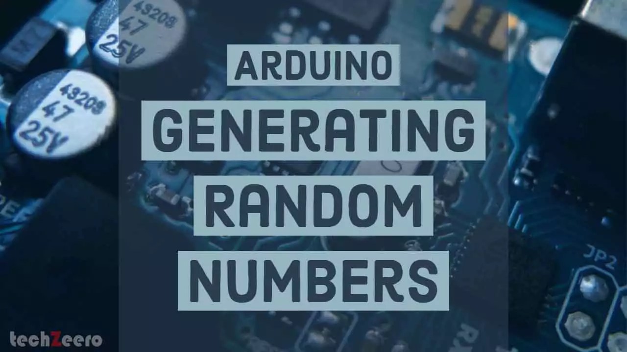 Random Numbers Using Arduino Code Use of random() function