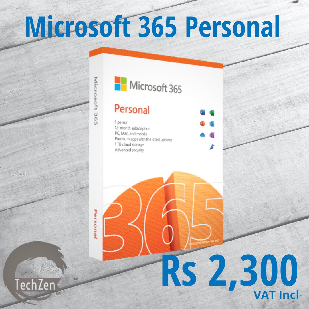 Microsoft 365 Personal TechZen Online Store