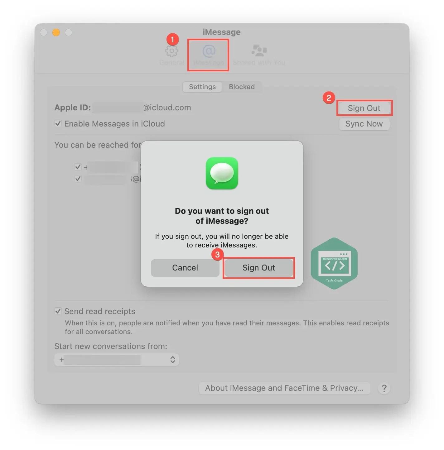How to turn off iMessage on your Mac Techzone Online