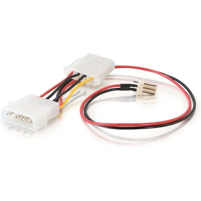 6In 3-Pin Fan To 4-Pin Pass-Through Power Adapter Cable CTG-27078