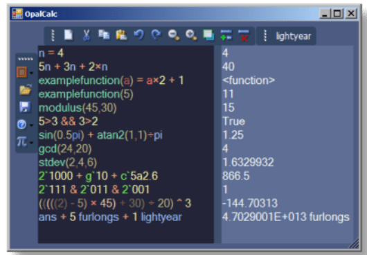 Scientific Calculator for PC Download OpalCalc TECK.IN