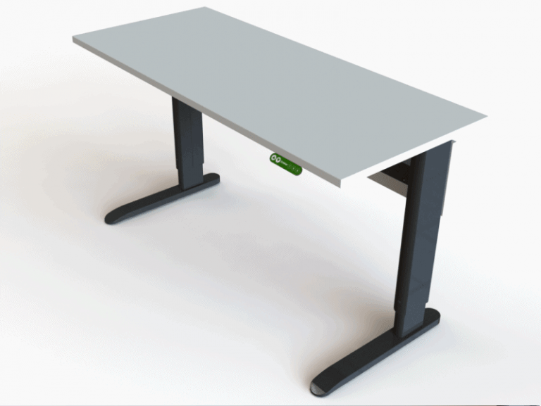 MESA RETA COM REGULAGEM ELÉTRICA DE ALTURA Teck&Flex