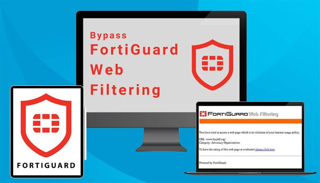 How to Easily Bypass Fortiguard Web Filters?