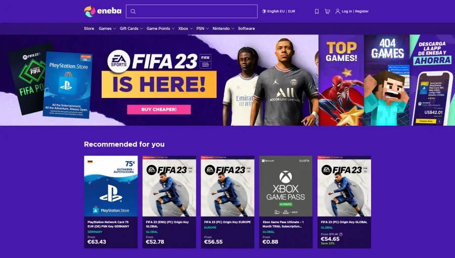 Los 10 mejores sitios para comprar juegos de PC baratos (2023)