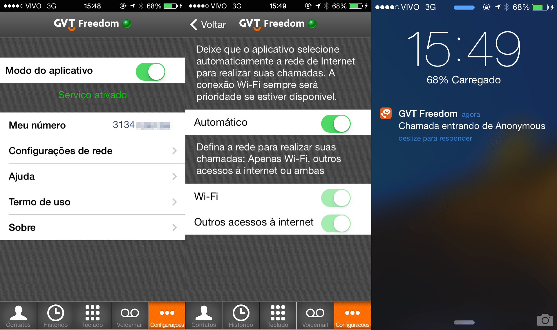 Aplicativo da GVT leva telefone fixo para o smartphone Tecnoblog