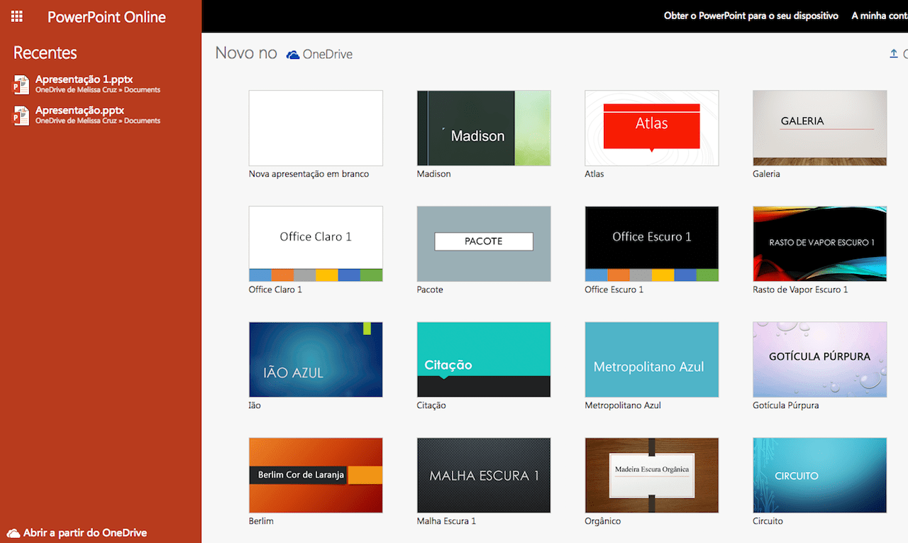 PowerPoint online como fazer slides sem instalar nada