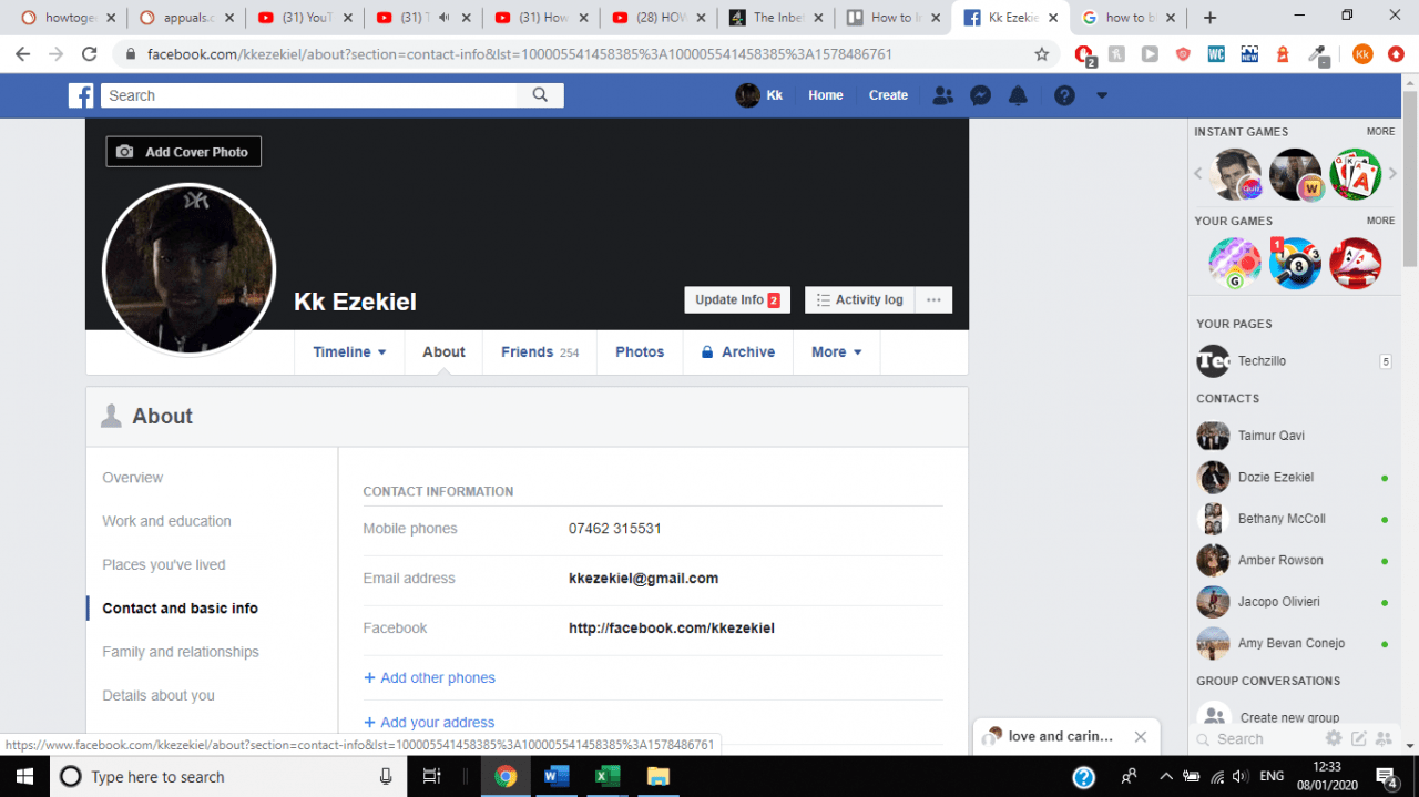 Cómo encontrar el correo electrónico de alguien en Facebook 🥇