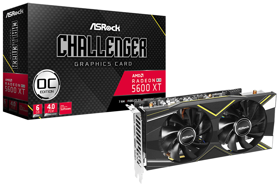 ASRock anuncia sus tarjetas Radeon RX 5600 XT Phantom Gaming TecnoGaming