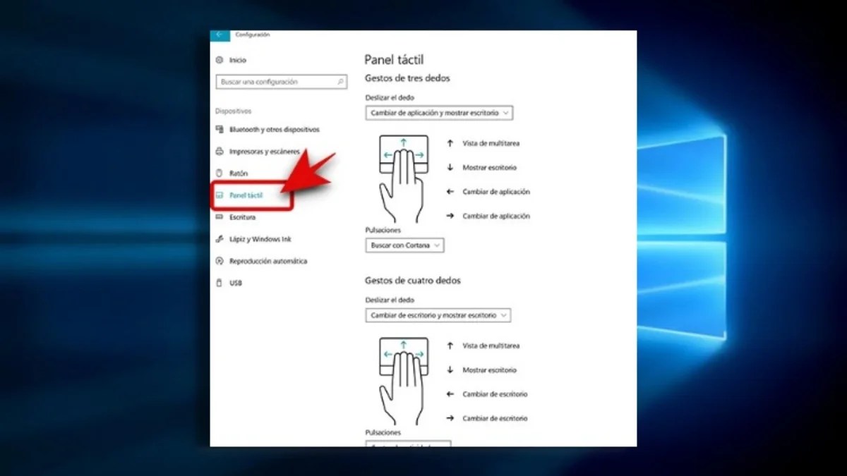 Cómo activar o desactivar el Touchpad o Trackpad en Windows 10 Tecnoguia