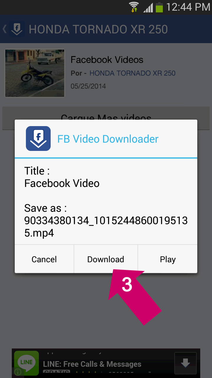Cómo descargar vídeos de Facebook en Android