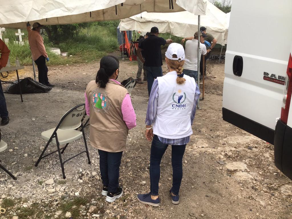 Autoridades hallan fosa común con 21 cuerpos en Reynosa, Tamaulipas