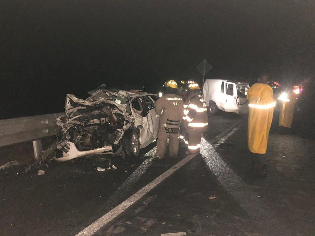 Choque en la carretera SaltilloZacatecas deja al menos ocho muertos