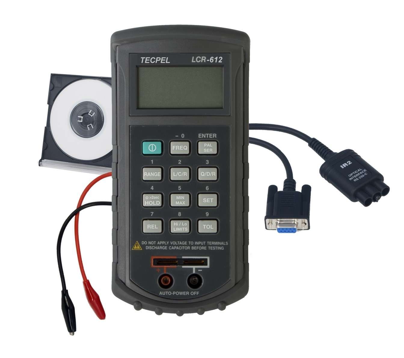 (LCR612) 20000 Counts Handheld LCR Meter Dual Display AutoRanging